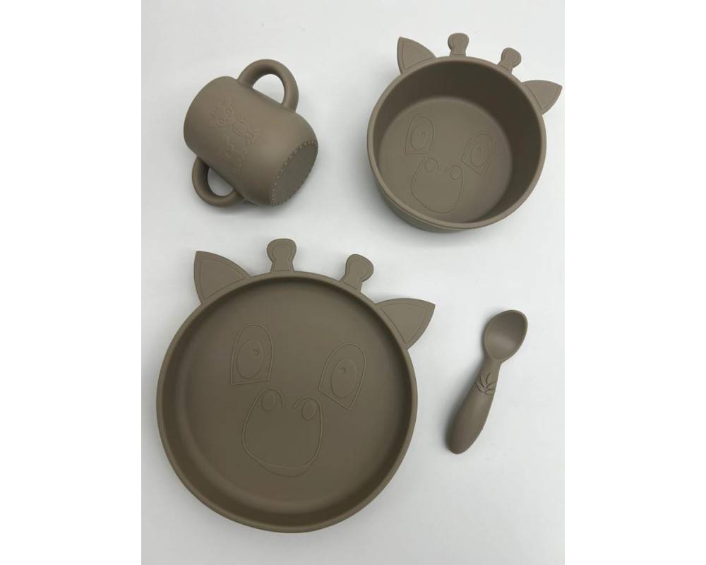 NU123 Lykke Vajilla completa 4-pack Girafa Cobbles