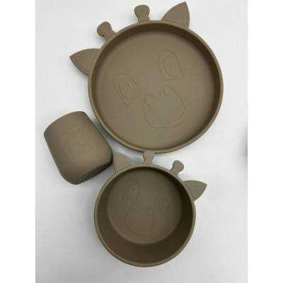 NU124 Judi vajilla basic 3-pack Girafa Cobblestone