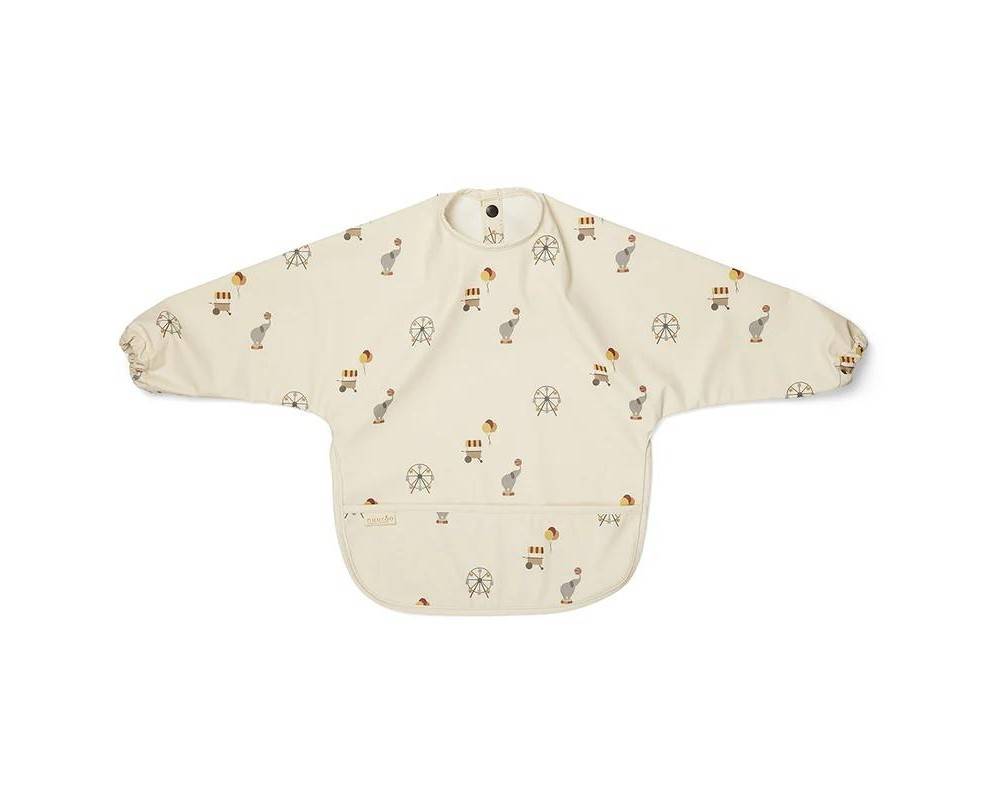 NU214 Luna babero mangas Creme - Circus