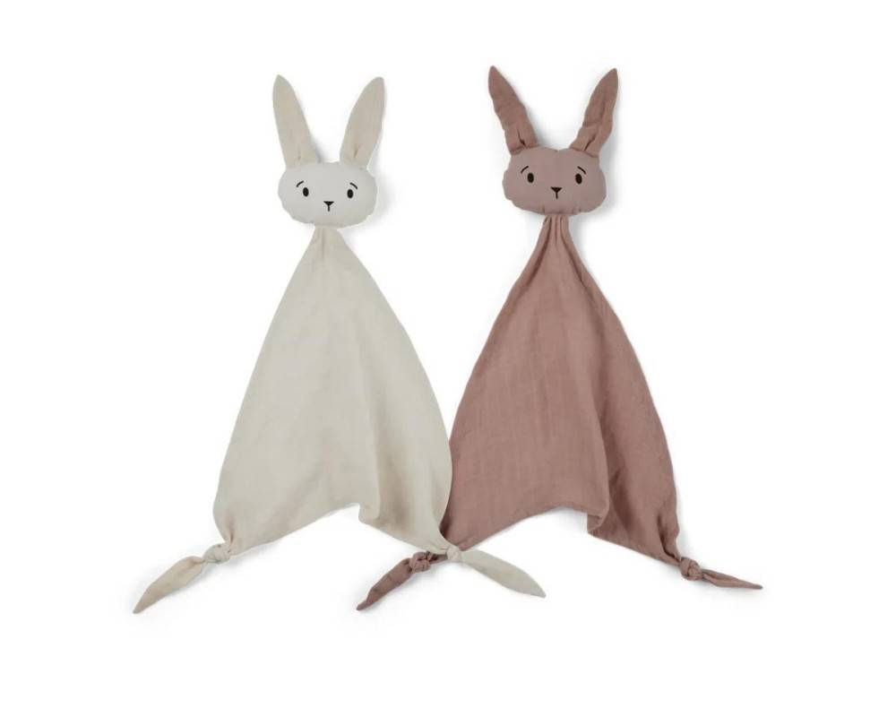 NU252 Ado doudou 2-pack Creme / Rose