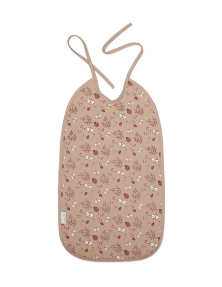 NU213 Alberte babero extra largo Sand - Flower bee