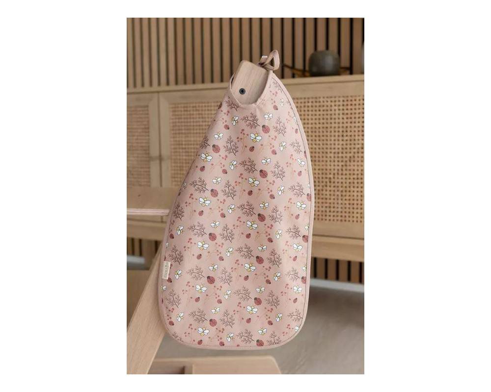 NU213 Alberte babero extra largo Sand - Flower bee