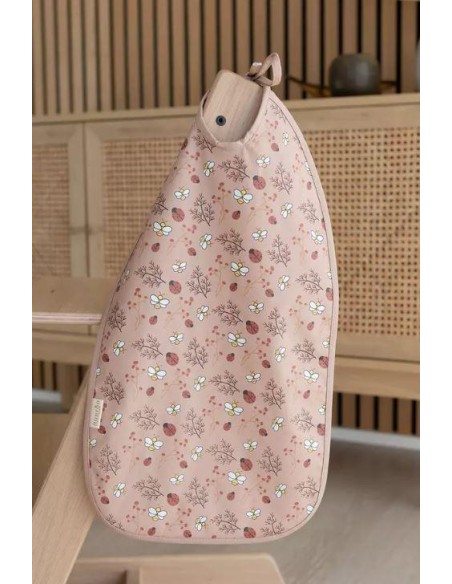 NU213 Alberte babero extra largo Sand - Flower bee