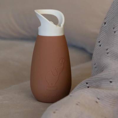 NU387 Pax botella silicona - 350 ml Caramel Café 2