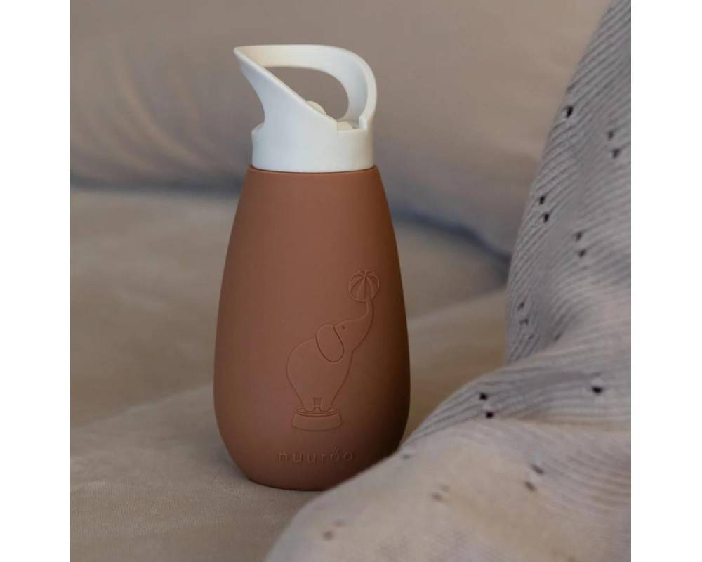 NU387 Pax botella silicona - 350 ml Caramel Café