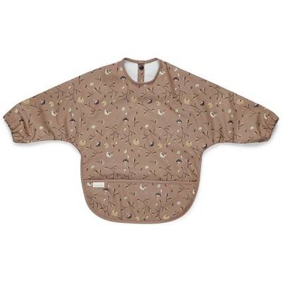 NU494 Luna bib coated Pumpkin flower