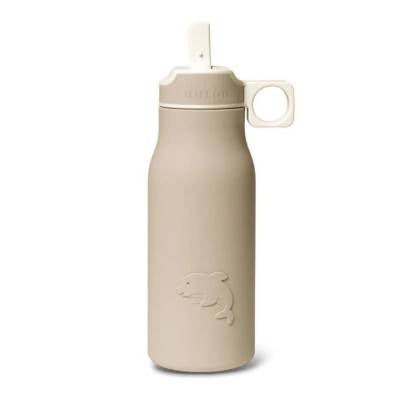 NU510 Lau botella silicona 400 ml Cobblestone