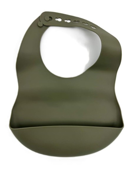 BABERO SILICONA GRIS