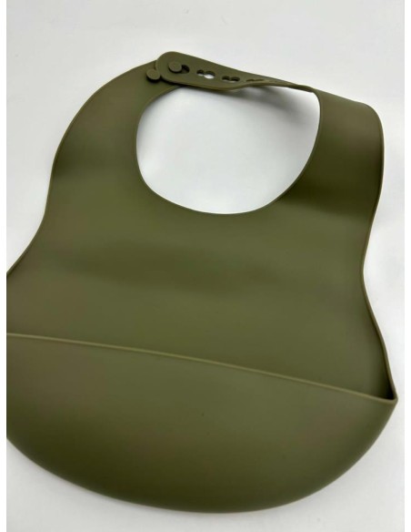 BABERO SILICONA GRIS