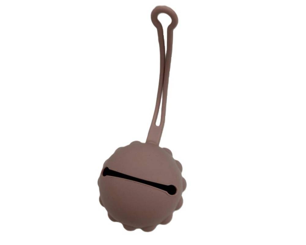 FUNDA CHUPETE SILICONA ROSA PALO