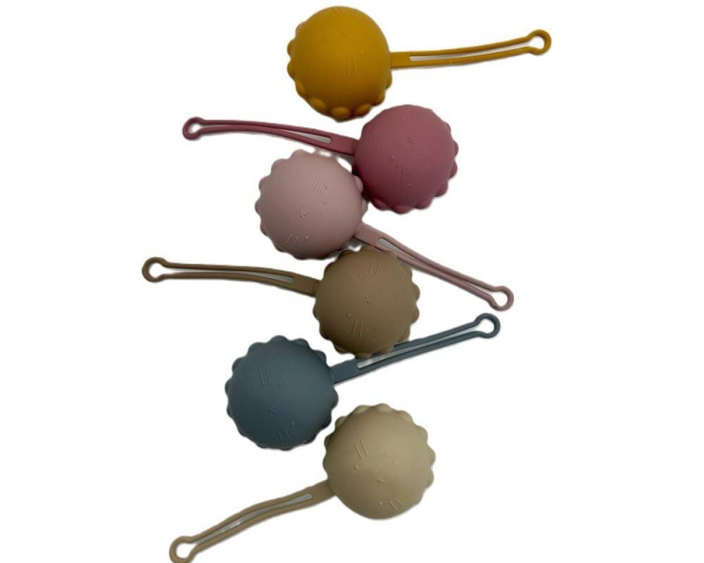 FUNDA CHUPETE SILICONA ROSA PALO