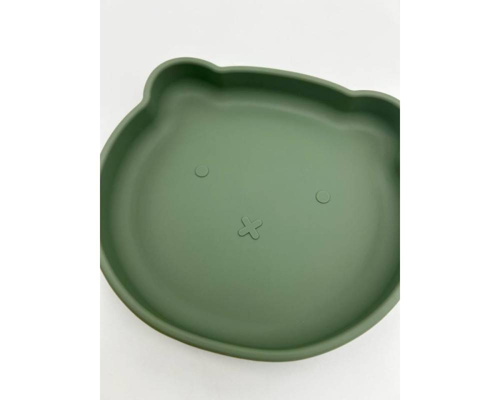 PLATO SILICONA VERDE MUSGO