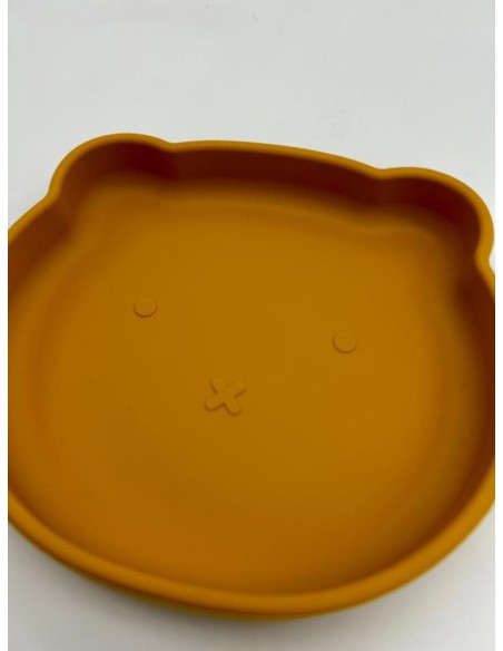 PLATO SILICONA MOSTAZA