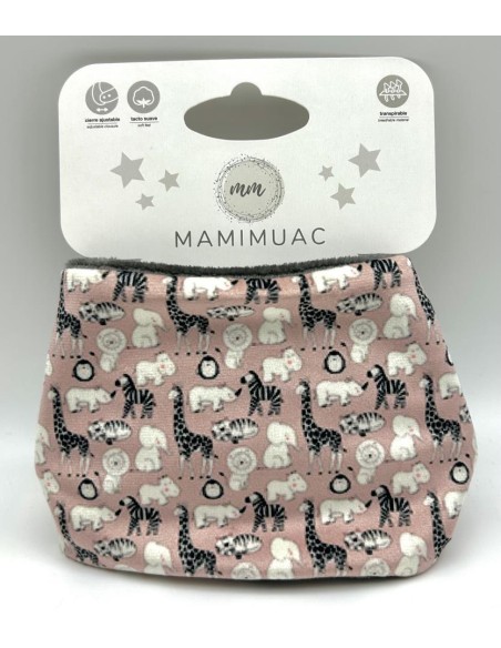 Cuello Pelo Jirafa rosa