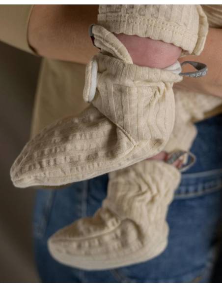 SLIPPER Patucos Seersucker