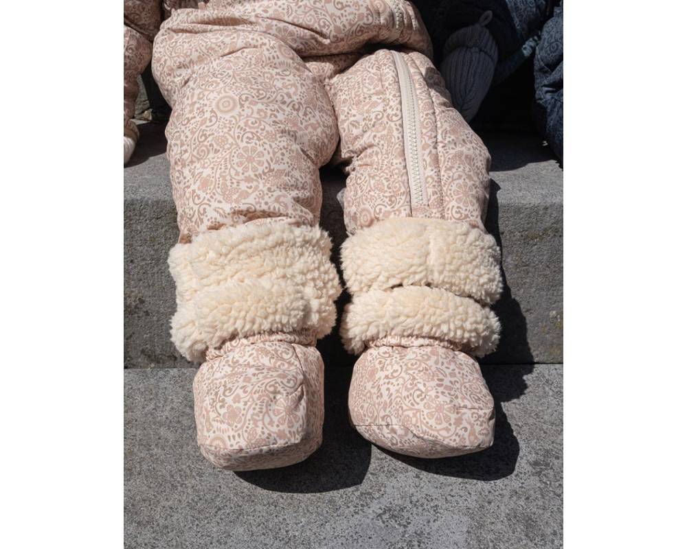 Socker Bota Taslon impermeable lana polar