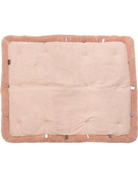 ORGANIC Manta de juego Cheerful Playing Milky Rust