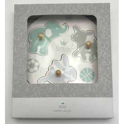 Rompecabezas 22 cm  en caja de regalo