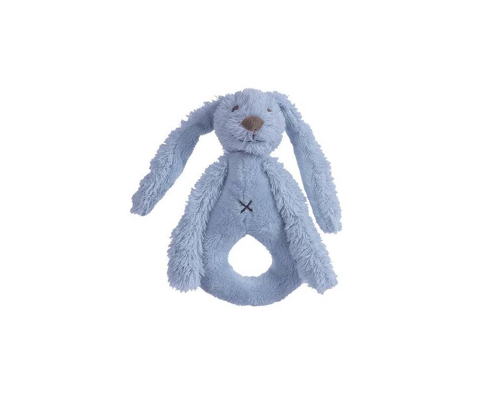 Deep Blue Rabbit Richie Rattle 18 cm