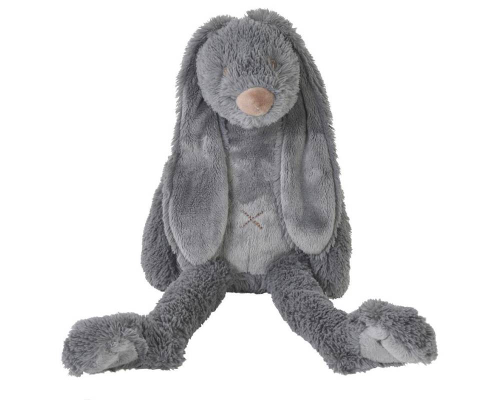 Deep Grey Rabbit Richie 38 cm