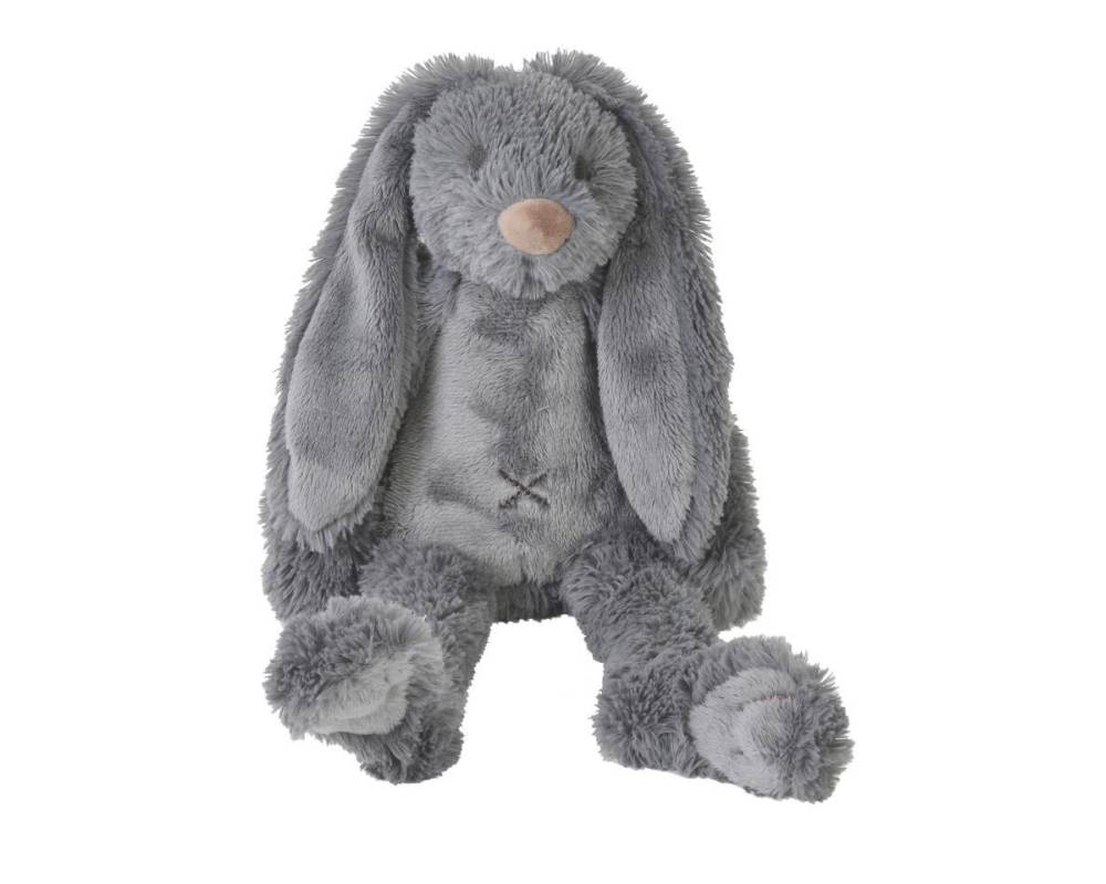 Tiny Deep Grey Rabbit Richie 28 cm