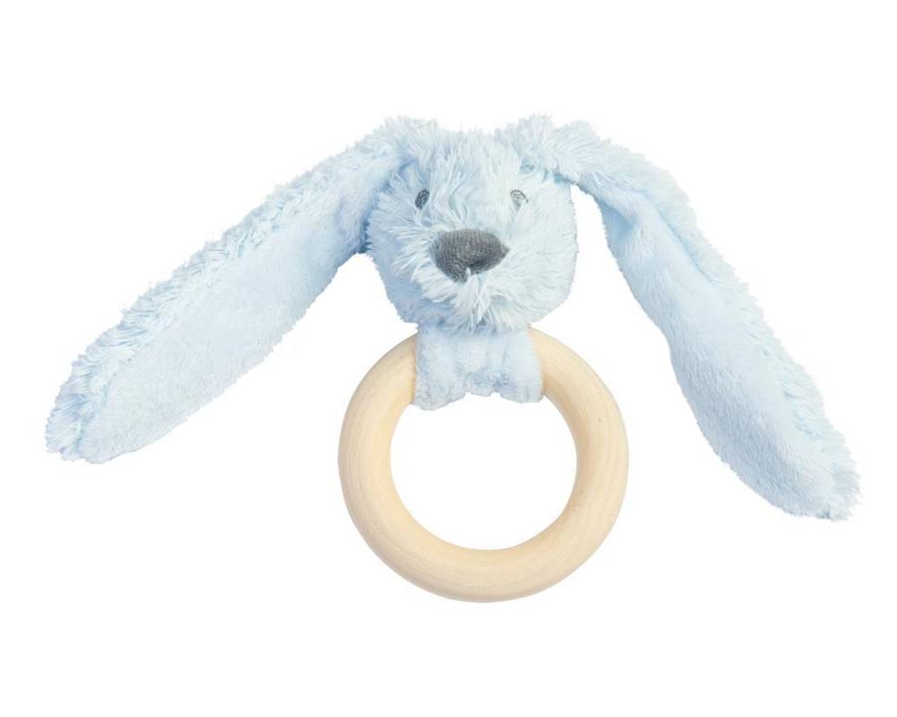 Blue Rabbit Richie Wooden Teething Ring 12 cm