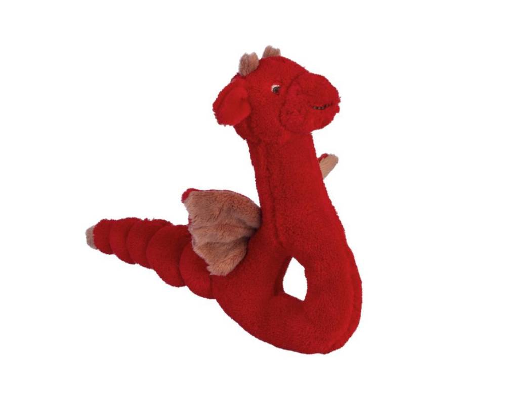 Peluche sonajero dragón Tine 16cm 