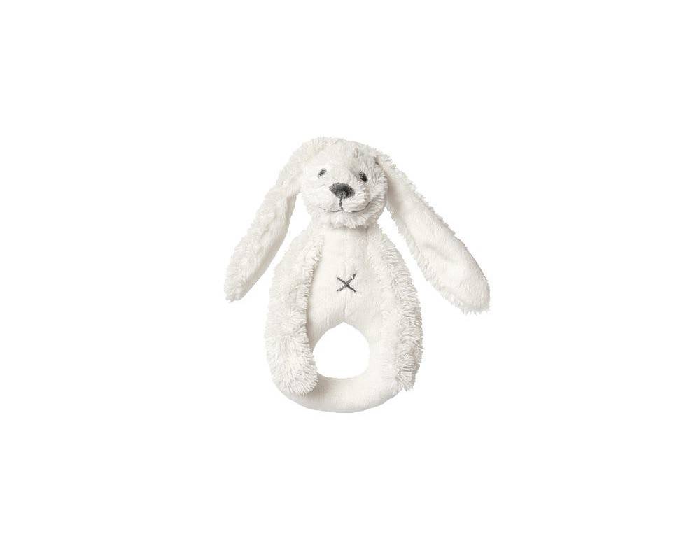 Ivory Rabbit Richie Rattle 18 cm
