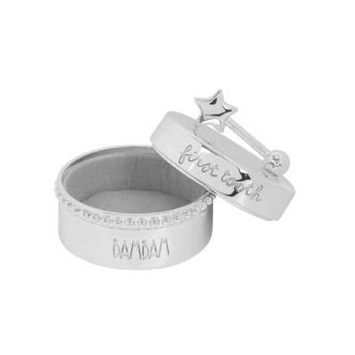 Silver Plated Tooth Box