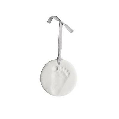 Clay hand/footprint hanger