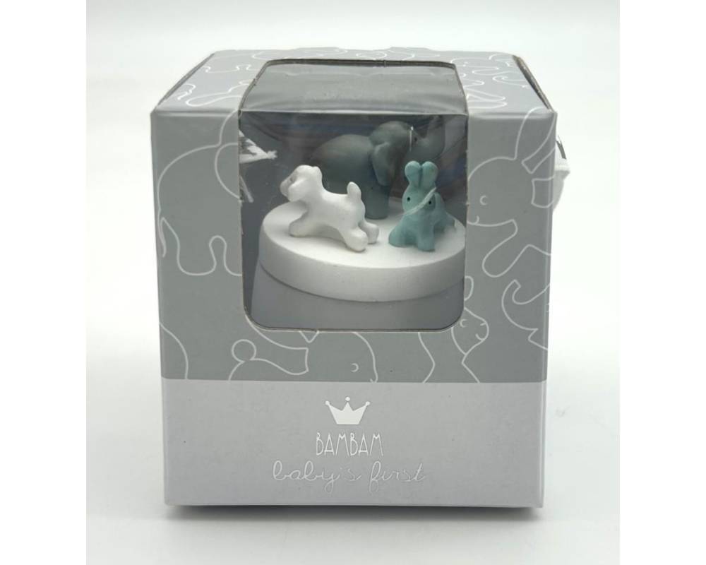 Cajita animales 5 5 cm  en caja regalo