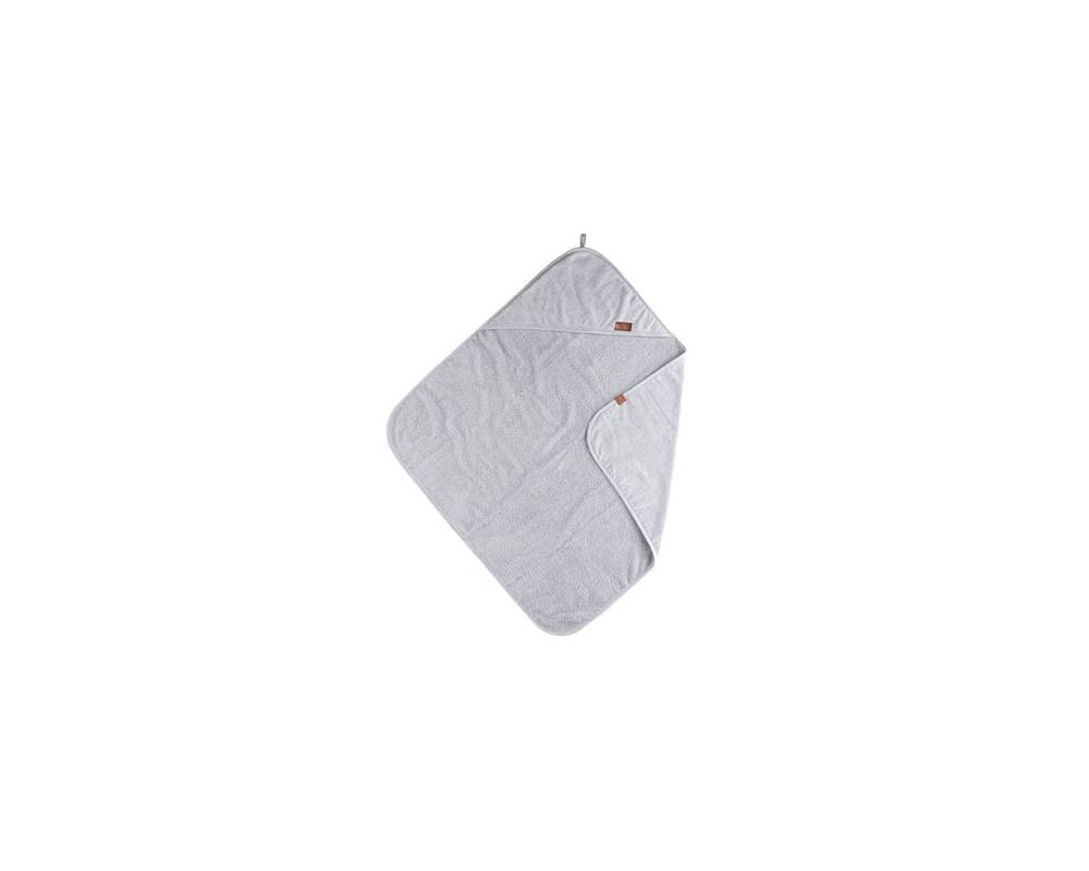 Organic Hooded Towel Grey