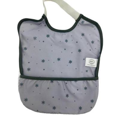 BABERO GOMA IMP  SKY GRIS