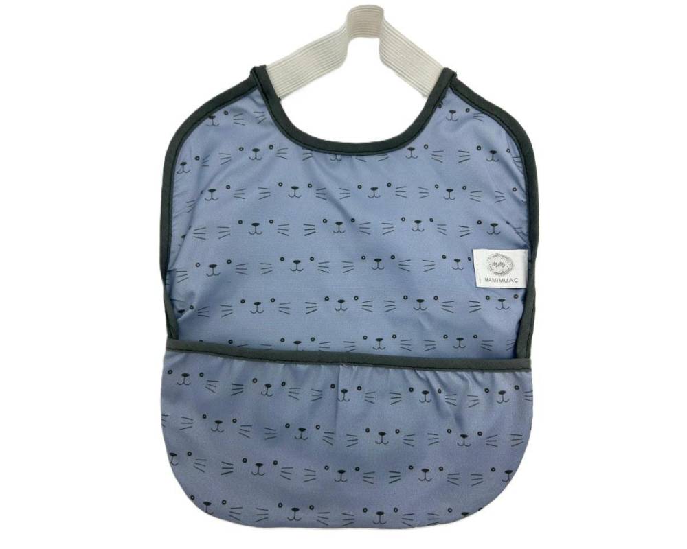 BABERO GOMA IMPERMEABLE DON BIGOES AZUL