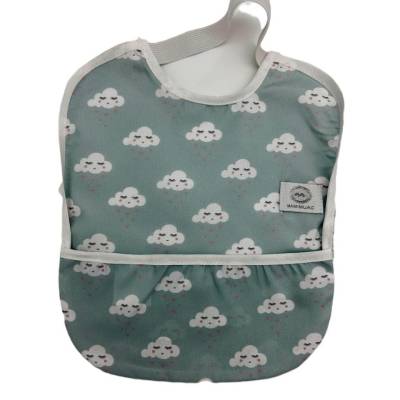 BABERO GOMA IMPERMEABLE NUBE VERDE