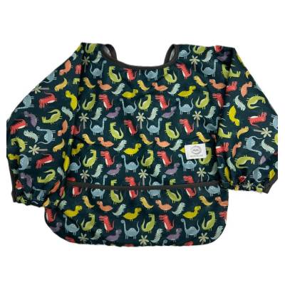 Babero Mangas Dino verde