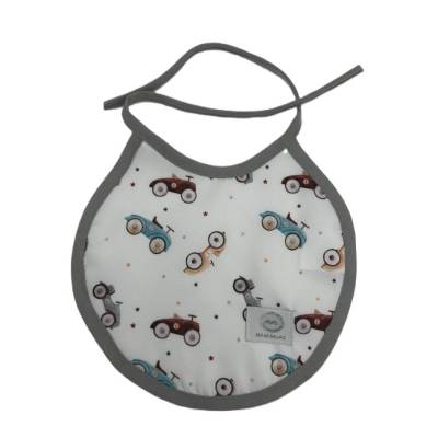 Babero Redondo Autos