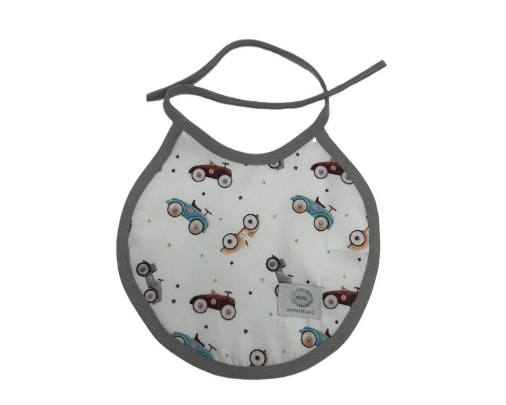 Babero Redondo Autos