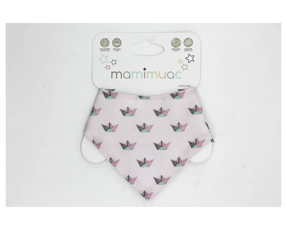 Bandana quitababas barco rosa