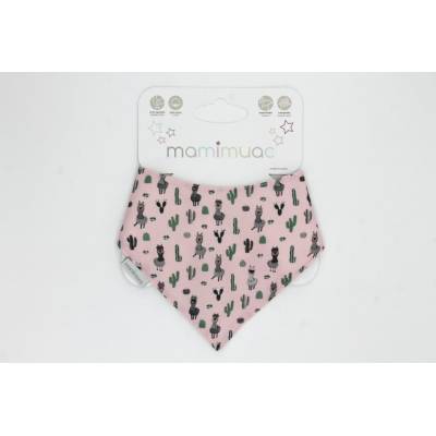 Bandana quitababas llama rosa 