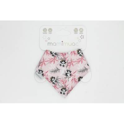 Bandana quitababas panda rosa