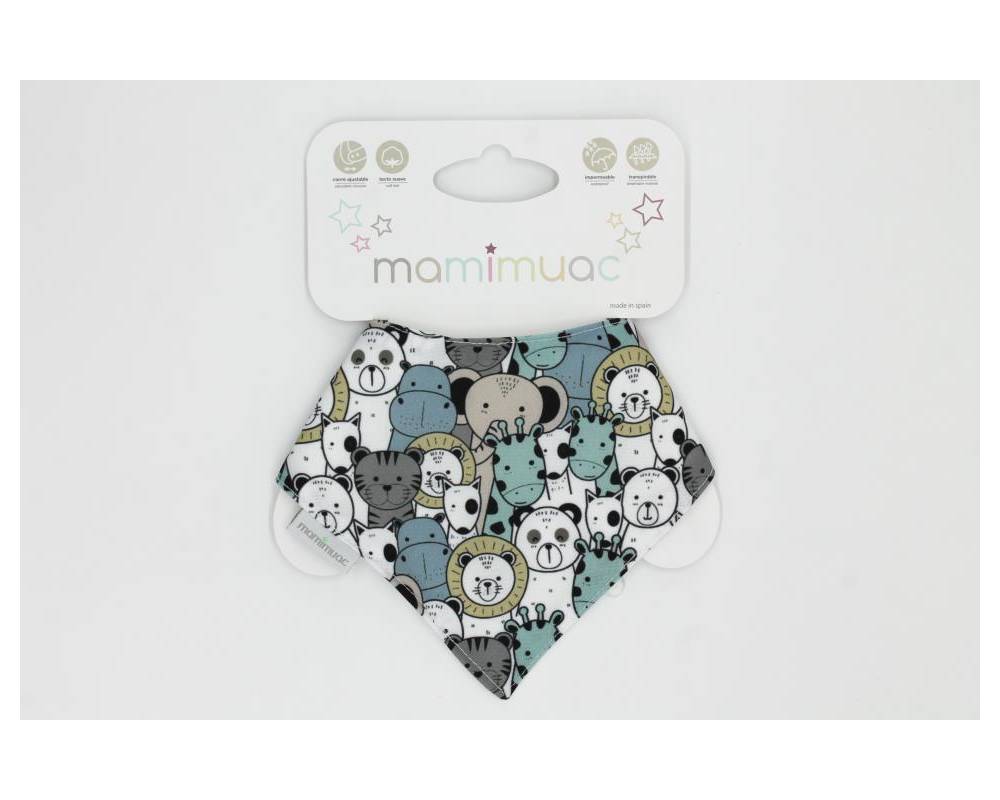 Bandana quitababas zoo azul