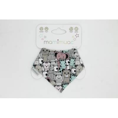 Bandana quitababas zoo rosa