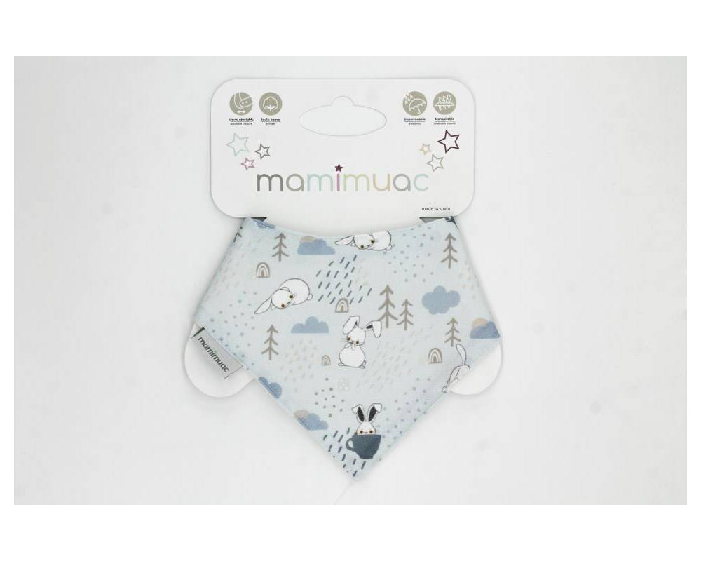 Bandana quitababas bosque azul