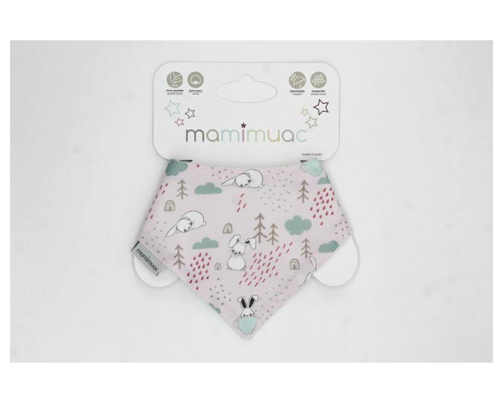 Bandana quitababas bosque rosa