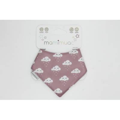 Bandana quitababas nube corazón rosa