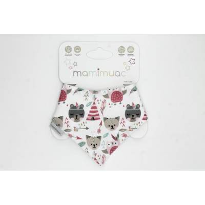 Bandana quitababas mapache rosa 