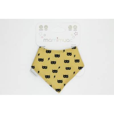 Bandana quitababas máscara mostaza