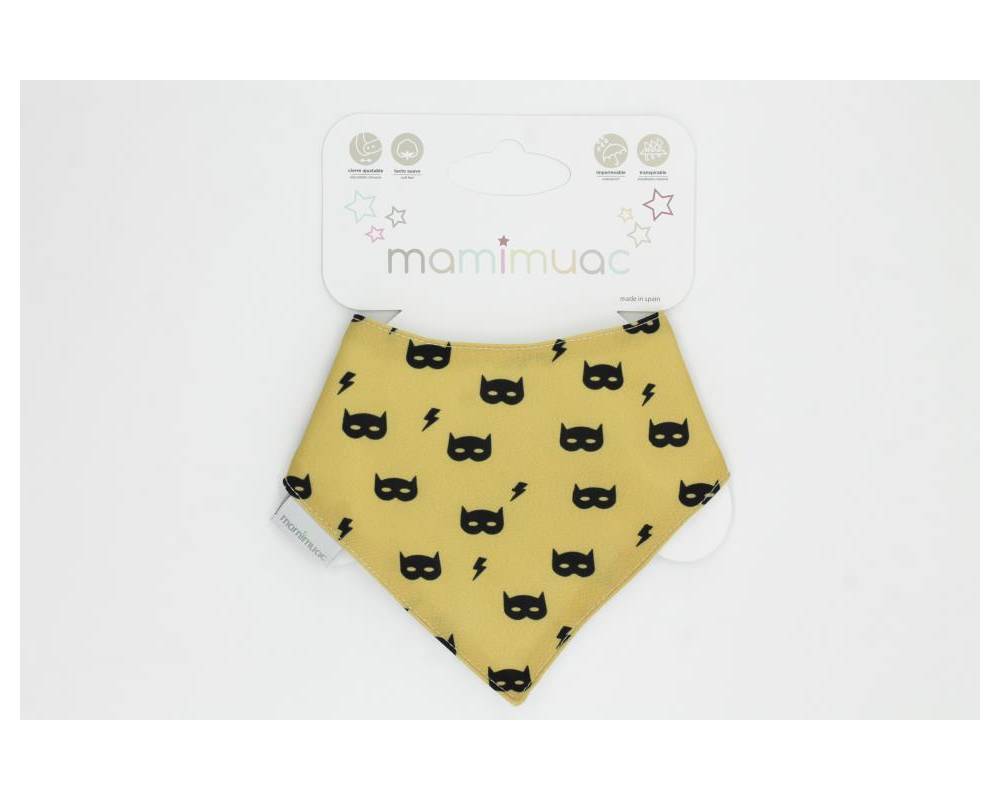 Bandana quitababas máscara mostaza