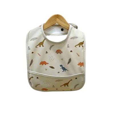 Babero Basic PU Dinos